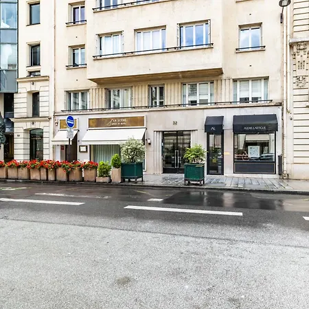Apartmán Cosy Au Coeur Du Triangle D Or Avec Climatisation Paříž